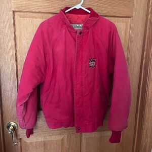 Vintage Walls redblizzard prof Huskers logo coat